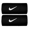 Swoosh Doublewide Opaska Przeciwpotna Opakowanie 2 Szt.-Czarny,Biały