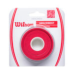 Wilson Owijki Wilson Dry Opakowanie 3 Szt.-Czerwony