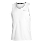 Nike ODZIEŻ Nike Miler Tank top - biały, szary