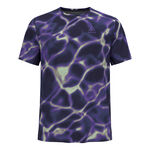 Odlo ODZIEŻ Odlo Zeroweight Chill-Tec Koszulka do biegania Mężczyźni - fioletowy, mięta