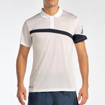 Bullpadel ODZIEŻ Bullpadel Lucir Polo Mężczyźni-Biały