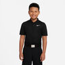 Dri-Fit Victory Polo Chłopcy-Czarny,Biały