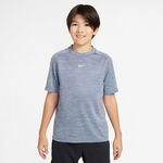 Nike ODZIEŻ Nike Dri-Fit Multi Heather Koszulka Dzieci-Niebiesko-szary