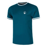 Quiet Please ODZIEŻ Quiet Please Create Break Ringer Koszulka Mężczyźni-Petrol,Biały