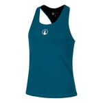 Quiet Please ODZIEŻ Quiet Please Create Inside In Tank Top Kobiety-Petrol,Biały