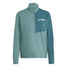 Terrex MT Half-Zip Koszulka do biegania Kobiety - ciemnozielony, zieleń
