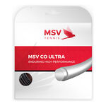 MSV Naciągi tenisowe MSV Co Ultra Zestaw Naciągów 12m-Czarny
