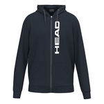 HEAD ODZIEŻ HEAD Club Original Full Zip Bluza Dresowa Mężczyźni-Ciemnoniebieski