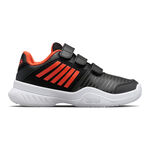 K-Swiss Buty tenisowe K-Swiss Express Strap Omni Buty Do Tenisa Allcourt Dzieci-Czarny,Pomarańczowy