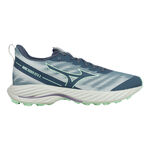 Mizuno Buty do biegania Mizuno Wave Rider GTX 2 But trailowy Kobiety - petrol, zieleń