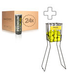 Tennis-Point Piłka z wewnętrznym ciśnieniem Tennis-Point Premium Puszka 3 szt. 