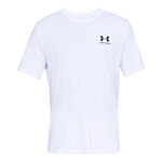 Under Armour ODZIEŻ Under Armour Sportstyle Left Chest Koszulka Mężczyźni-Biały,Czarny