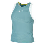 Nike ODZIEŻ Nike Court Dri-Fit Slam Tank Top Kobiety-Petrol,Jasnoniebieski